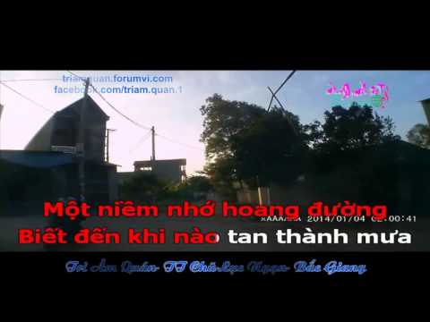 Karaoke:  Noi nao co anh (Bich Phuong)