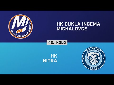 42. kolo: HK Dukla Ingema Michalovce - HK Nitra 0:3 (HIGHLIGHTY)