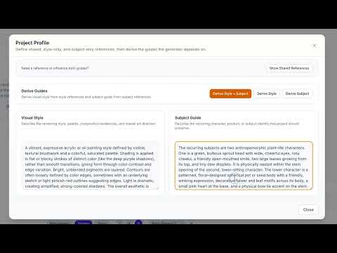 Project setup walkthrough