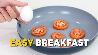 3 Eggs, a Tomato, and Other Things for an AMAZING Quick Breakfast Under 10 minutes