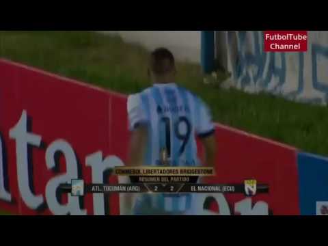 Atletico Tucuman vs El Nacional 2 2 Resumen Libertadores 2017