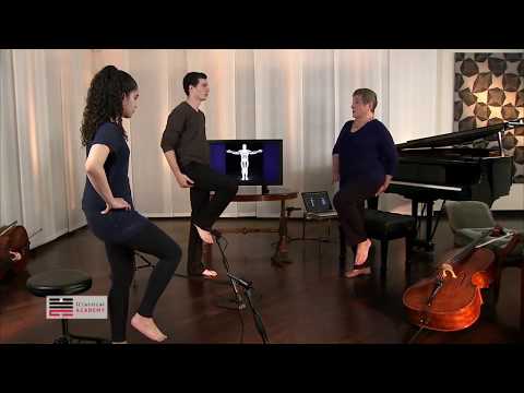 Cello Masterclass - How to sit right - Alexander technique excerpt
