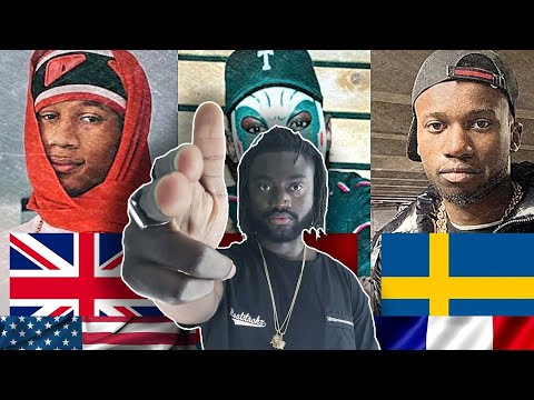 UK REACTS TO DRILL RAPPERS AROUND THE WORLD! (ENGLAND, DENMARK, SWEDEN, NETHERLANDS, FRANCE)