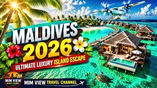 Maldives Travel Guide 2026 🌴 Full Cost Breakdown + Luxury Resorts, Flights &amp;amp; Tips