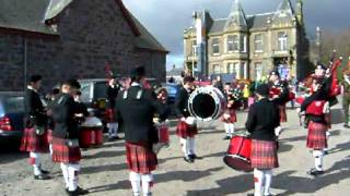 preview picture of video 'Coupar Angus Burgh Pipe Band'