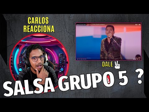 DOMINICANO reacciona a Grupo 5 ft  Cesar Vega   La Revancha   50 Años Estadio San Marcos