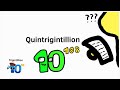 Big Numbers Trigintillion Quadragintillion For WonderFanz