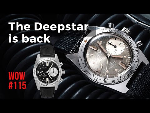 Aquastar Deepstar 39 Chronograph. A Revived Dive Watch // Watch of the Week. Review #115