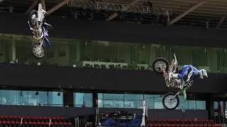 Airtime Freestyle MotoX team. ENGIE Stadium