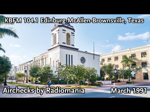 KBFM 104.1 (THE MOST MUSIC - B-104) Edinburg-McAllen-Brownsville, TX March 6th, 1991