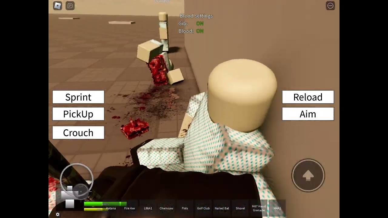 Roblox gore gibs