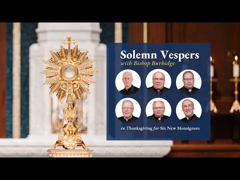 Solemn Vespers with Bishop Burbidge