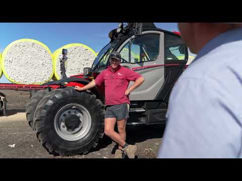 Manitou Cotton Master MLT850 & MLT961 NewAg XL telehandlers customer testimonial