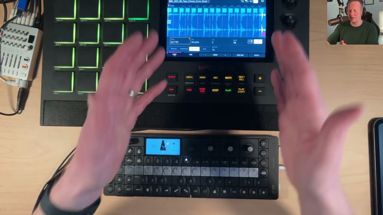 OP-XY - Brain Drum Break Pattern Flip