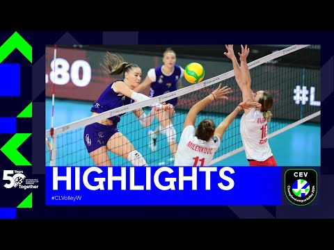 Volero LE CANNET vs. SC "Prometey" DNIPRO - Match Highlights