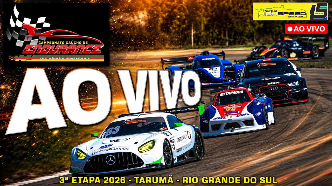 🔴 Campeonato Gaúcho de Endurance | 3ª Etapa 2026 | Tarumã (RS) | Ao Vivo