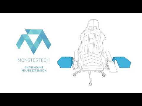 MONSTERTECH Chair Mount Mouse Extension Assembly Video
