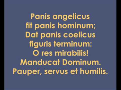 César Franck: Panis Angelicus