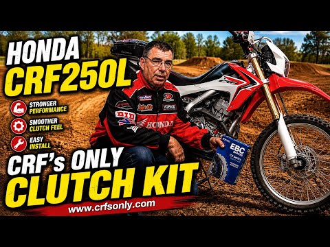Honda CRF250L Clutch Kit Installed with EBC Springs crfsonly.com
