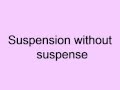 No Doubt - Suspension Without Suspense Lyrics