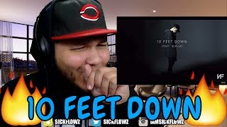 NF - 10 Feet Down (Audio) ft. Ruelle REACTION!!