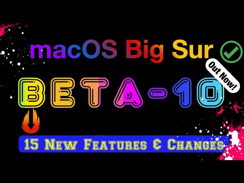 macOS Big Sur 11 beta 10 is Out! - What's New?