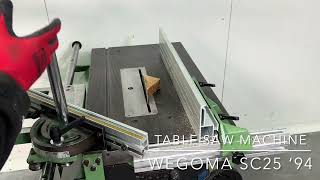 منشار الطاولة المنزلق Wegoma SC25 | صورة 4 - Machineryline