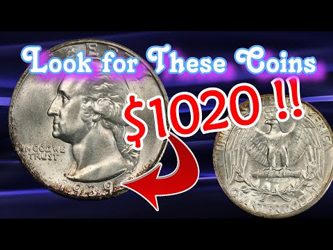 1939 Washington Quarter Varieties to Look For
