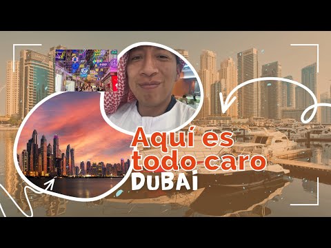 Dubai / Me subí en el metro/ entre en un super market