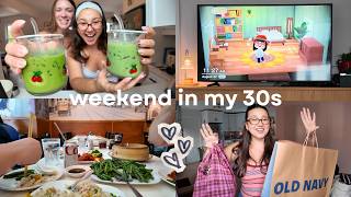 weekend in jersey city! girls day, learning to make matcha, old navy haul and more