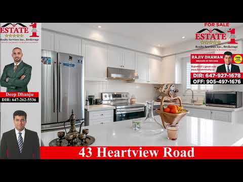 43 Heartview Road, Brampton-VIRTUAL TOUR