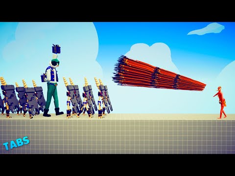 100x WALL + 3x ELF GIANT Vs EVERY GOD - Totally Accurate Battle Simulator [TABS]