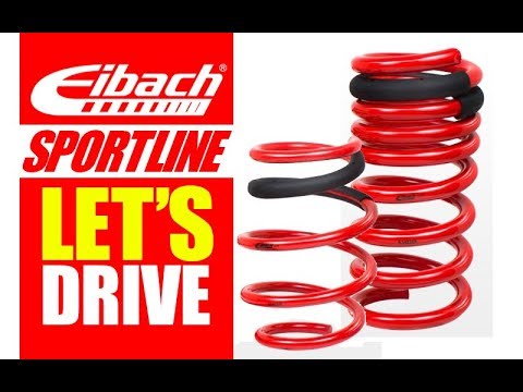 Eibach Sportline Lowering Spring Test Drive