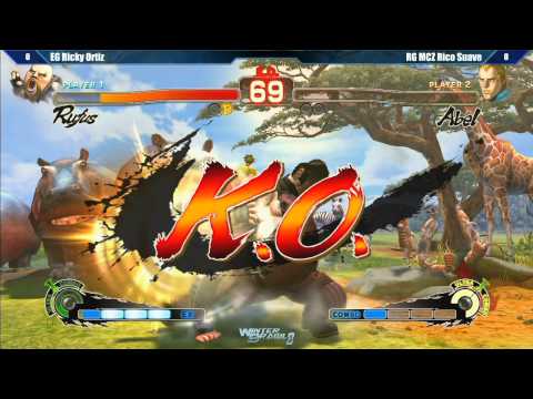 SSF4 AE2012 Winner's Semifinal EG Ricky Ortiz vs RG MCZ Rico Suave - Winter Brawl 8 Tournament
