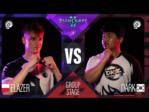 Elazer vs. Dark // Gamers8 featuring StarCraft  // Group Stage