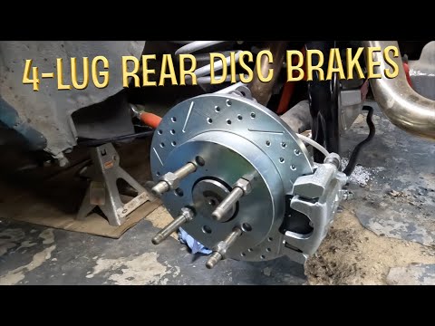 Foxbody Brakes.com 4-Lug Rear Disc Brake Installation