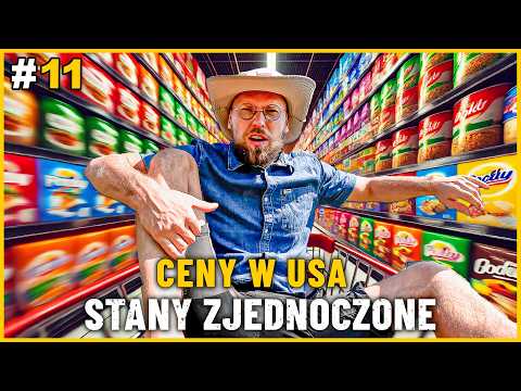 PRICES in the USA vs. POLAND! Cheap or Expensive? I'm checking prices in a SUPERMARKET in the UNI...