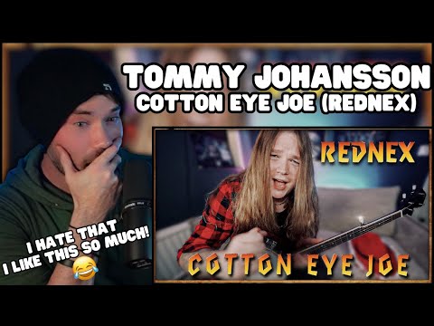 Metal Vocalist Reacts - Tommy Johansson - COTTON EYE JOE (Rednex)