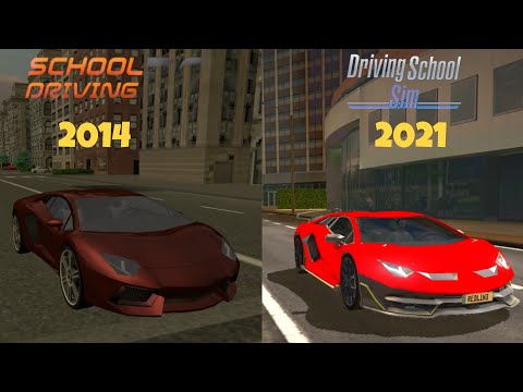 Evolution of Ovilex Driving Simulator Games ft. Lamborghini Aventador