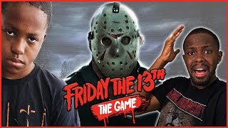 MY LITTLE BROTHER LEFT ME TO DIE! - Friday The 13th Gameplay Ep.9