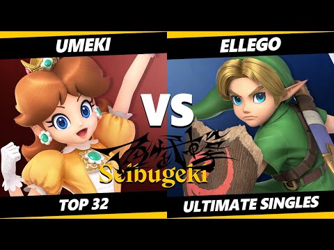 Seibugeki 15 - ElleGo (Young Link) Vs. Umeki (Daisy) Smash Ultimate - SSBU