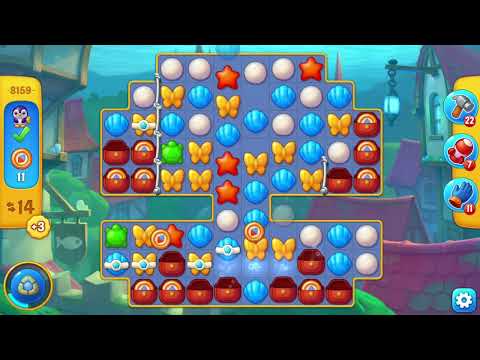 [FISHDOM Walkthrough] Level 8159 Hard