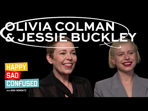Olivia Colman & Jessie Buckley talk WICKED LITTLE LETTERS, Marvel, BARBIE I Happy Sad Confused