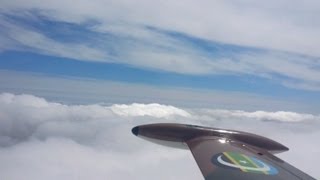 preview picture of video 'First flight in Jet Provost MK52. Above the clouds.'