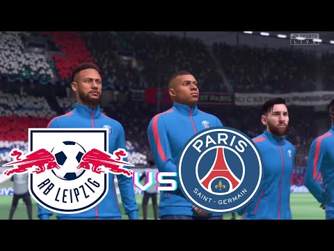 Fifa2022 -  RB Leipzig vs. Paris Saint-Germain | Champions League - Highlight #UCL #RBLPSG
