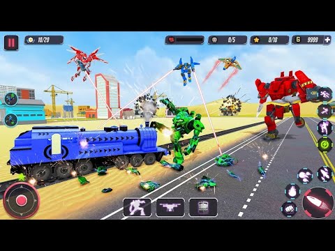 Animal Crocodile Robot Games|Transformer gameplay