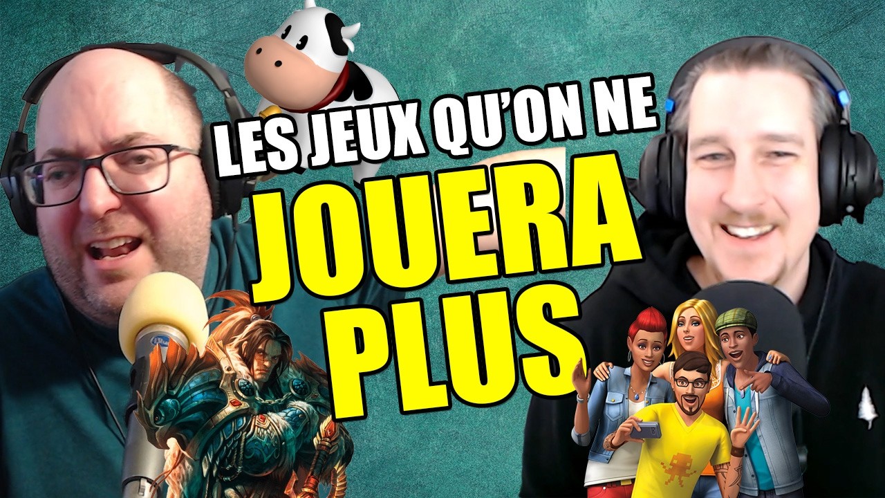 Les jeux qu'on ne jouera plus