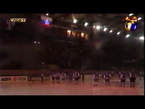(Dynamo) Russia vs Sweden (Leksands IF) 1999 Russian Anthem 12.01.1999