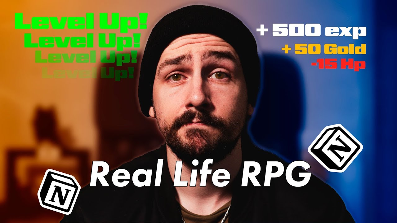 This notion system turned my life into an RPG game!