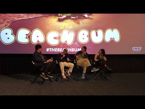 Matthew McConaughey, Harmony Korine & Stefania LaVie Owen, The Beach Bum, Full Q & A